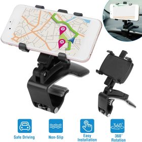 Car Dashboard Phone Stand Car Phone Holder Non-slip 360Ã‚Â°Rotation Dashboard Phone Holder Suitable For 3-7in Cell Phone